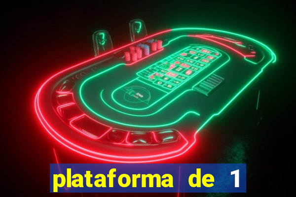 plataforma de 1 real fortune tiger